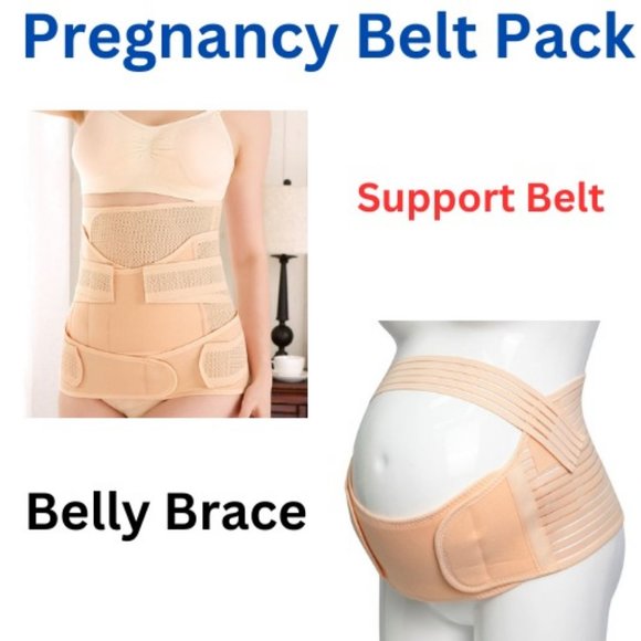 Support Belt & Maternity Belly Brace Pack - Picture 1 of 7